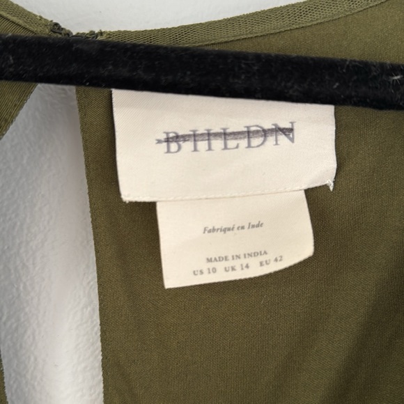 Anthropologie BHLDN Hannon Dress beaded size 10 - Picture 6 of 15